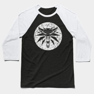 The Witcher Wolf Medallion Baseball T-Shirt